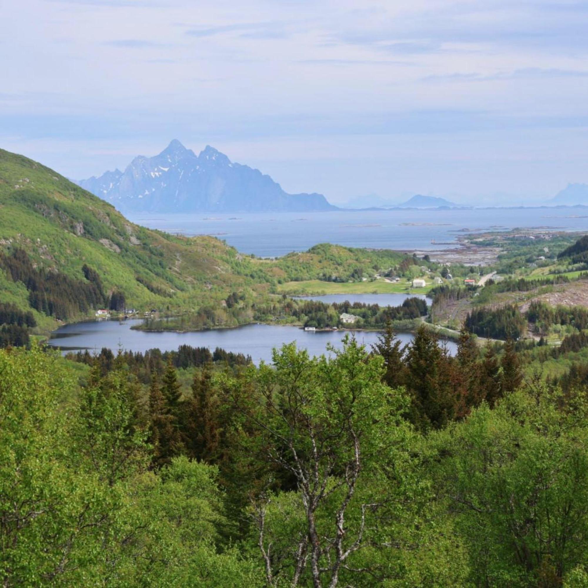 Hagstua Villa Leknes Buitenkant foto