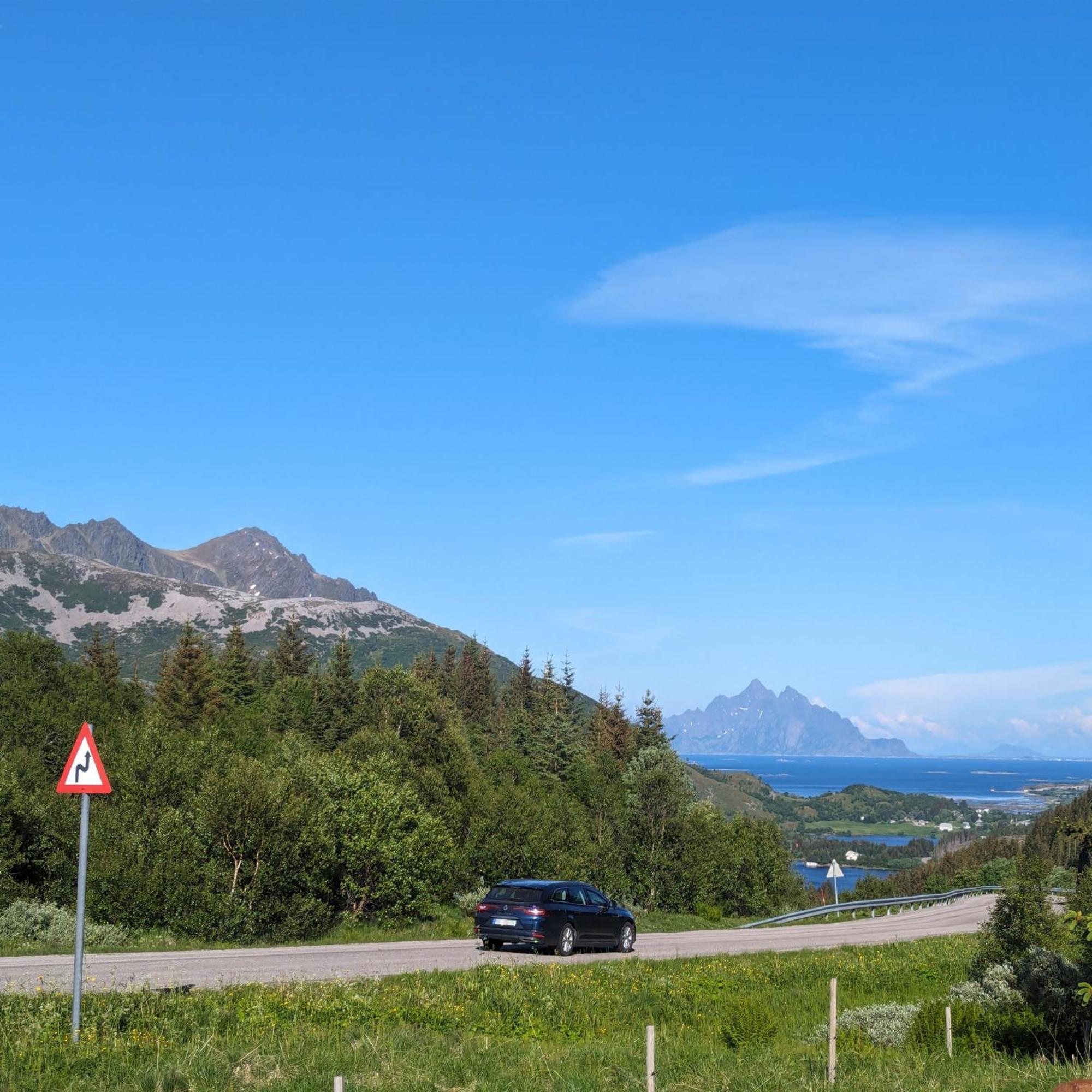 Hagstua Villa Leknes Buitenkant foto